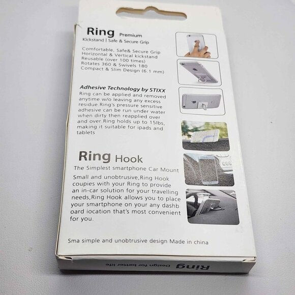 Brand NEW  Ring Premium - Kickstand SAFE & GRIP  Burger - Picture 3 of 3